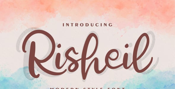 Шрифт на тему графика