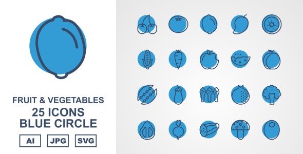 Набор иконок на тему nature