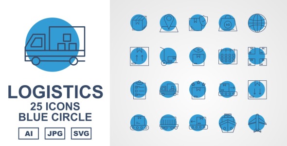 Набор иконок на тему industrial
