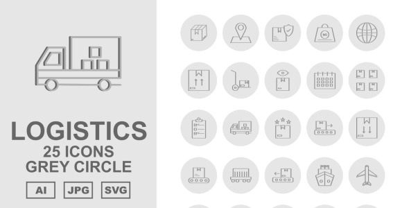 Набор иконок на тему industrial