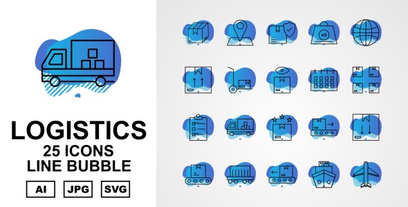 Набор иконок на тему industrial