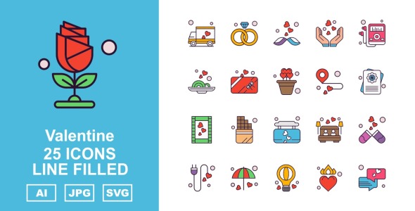 Набор иконок на тему culture