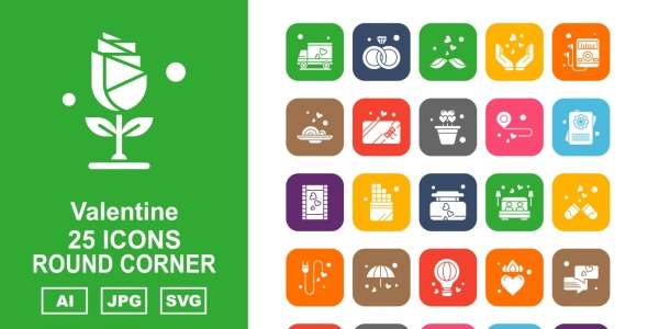 Набор иконок на тему culture