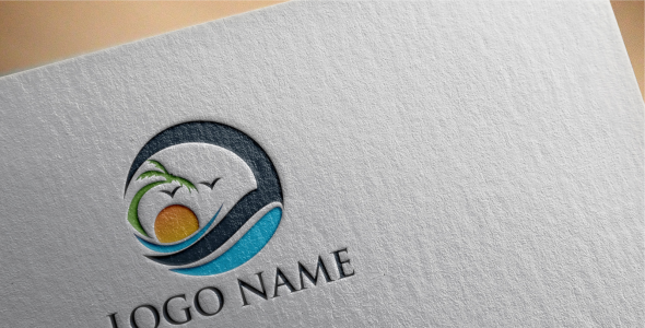 Шаблон логотипа на тему графика