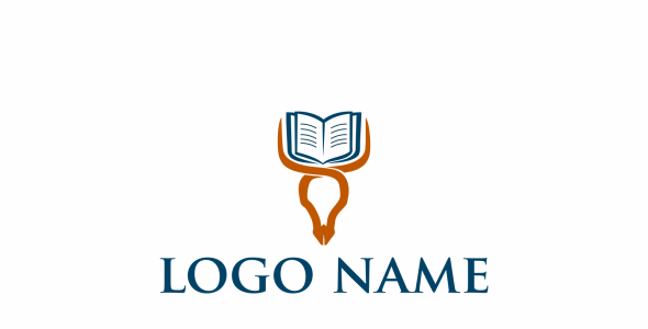 Шаблон логотипа на тему графика