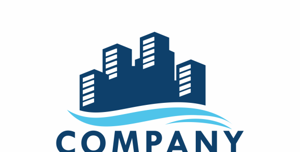 Шаблон логотипа на тему графика