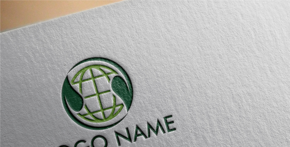 Шаблон логотипа на тему графика