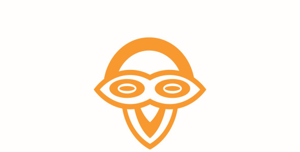 Шаблон логотипа на тему графика