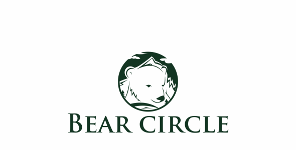 Шаблон логотипа на тему графика