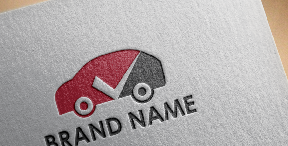 Шаблон логотипа на тему графика