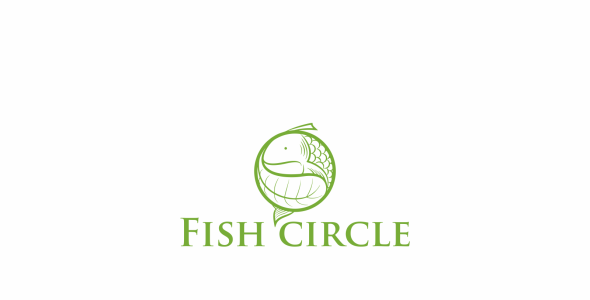 Шаблон логотипа на тему графика