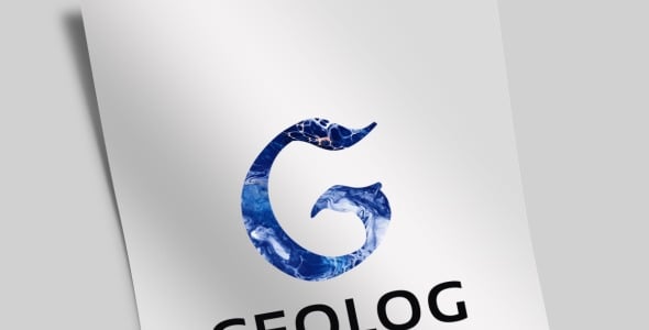 Шаблон логотипа на тему графика