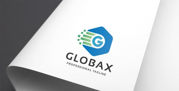 Шаблон логотипа на тему графика