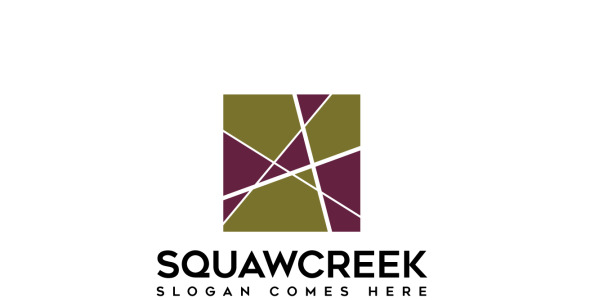 Шаблон логотипа на тему графика