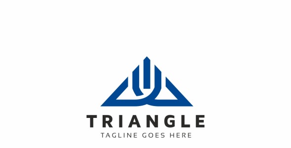 Шаблон логотипа на тему графика