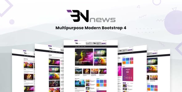 Magazine &amp; Blog Bootstrap Template