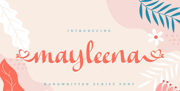 Шрифт на тему графика