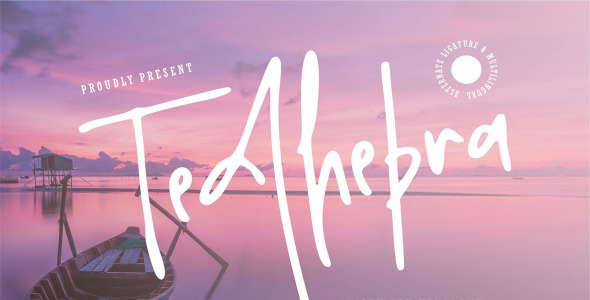 Шрифт на тему графика