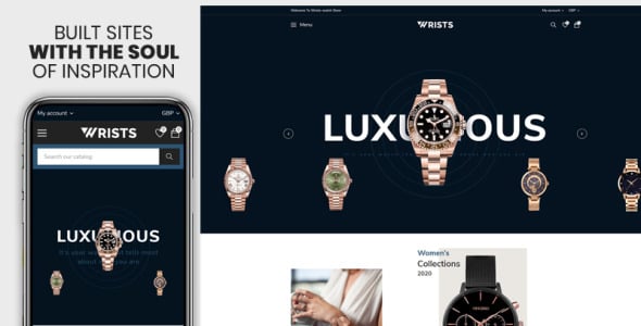 The watch &amp; Smartwatch Premium Shopify Theme