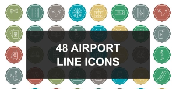 Набор иконок на тему travel