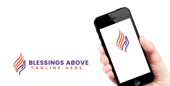 Шаблон логотипа на тему графика