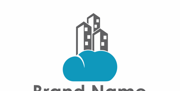 Шаблон логотипа на тему графика