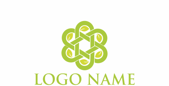 Шаблон логотипа на тему графика