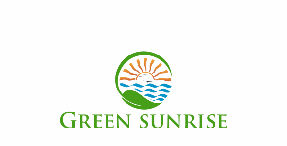 Шаблон логотипа на тему графика