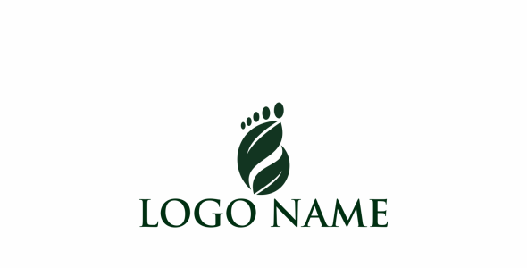 Шаблон логотипа на тему графика