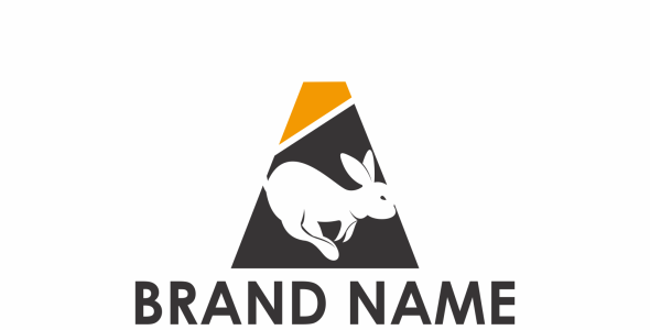 Шаблон логотипа на тему графика