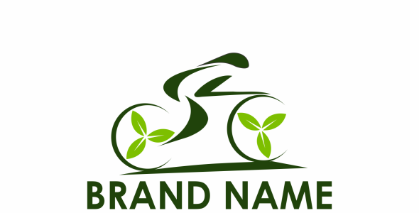 Шаблон логотипа на тему графика