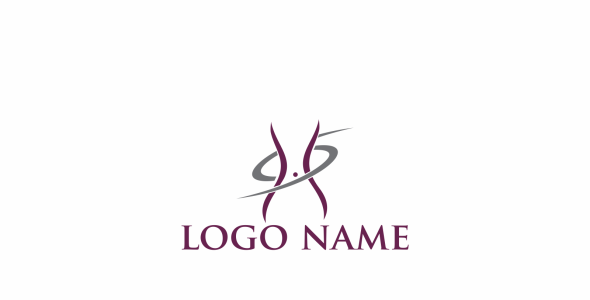 Шаблон логотипа на тему графика