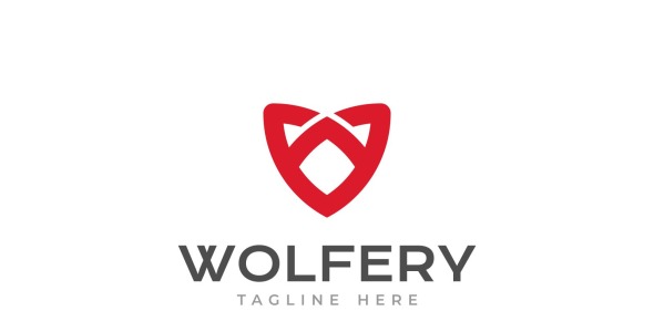 Шаблон логотипа на тему графика