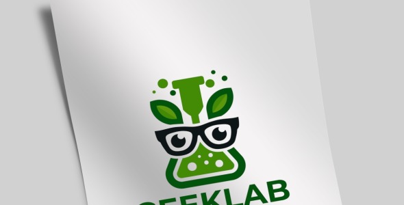 Шаблон логотипа на тему графика