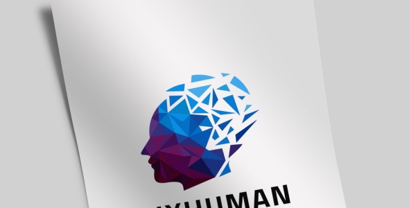 Шаблон логотипа на тему графика