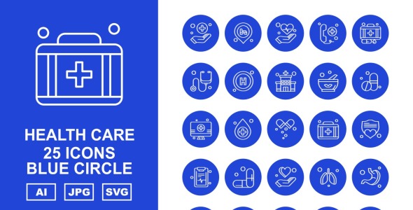 Набор иконок на тему medical