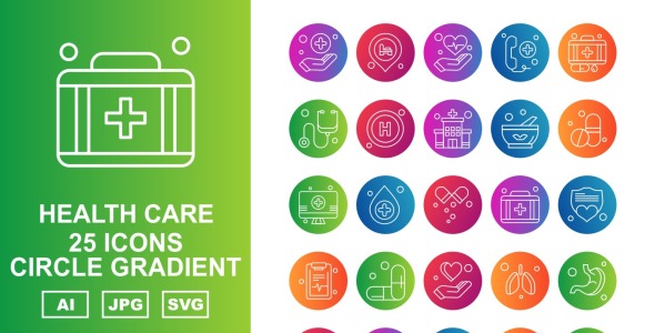 Набор иконок на тему medical