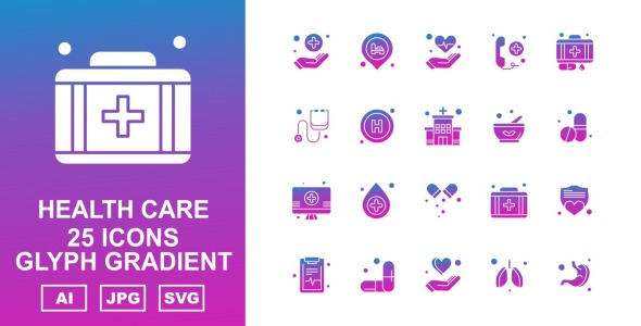 Набор иконок на тему medical