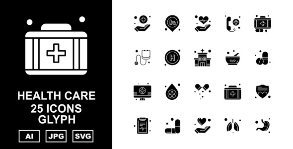 Набор иконок на тему medical