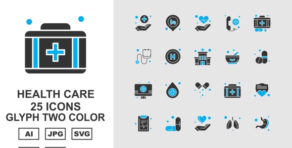 Набор иконок на тему medical