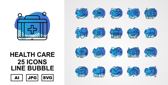 Набор иконок на тему medical