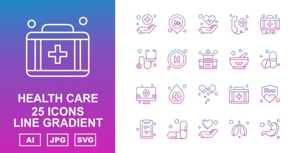 Набор иконок на тему medical