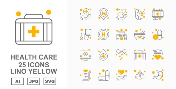 Набор иконок на тему medical