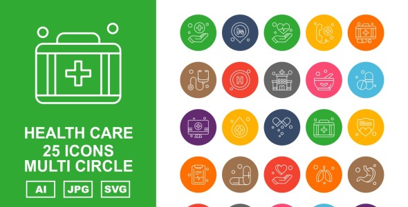 Набор иконок на тему medical