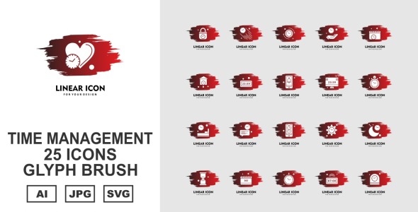 Набор иконок на тему number