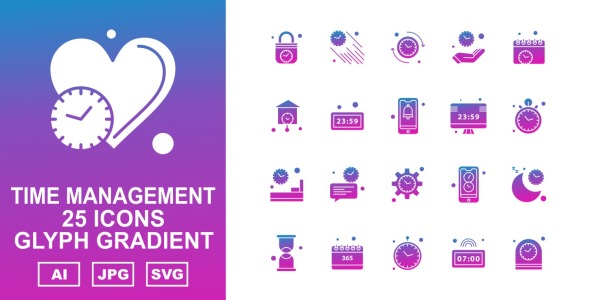 Набор иконок на тему number