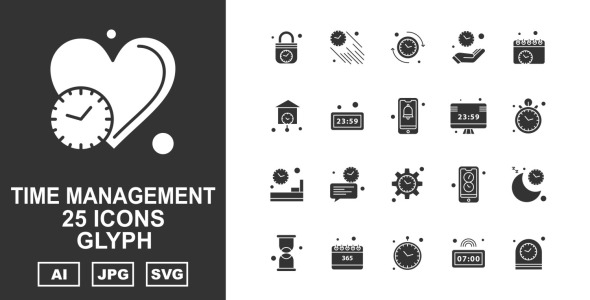 Набор иконок на тему number