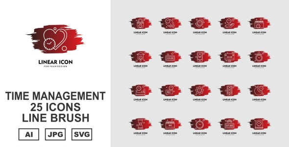 Набор иконок на тему number