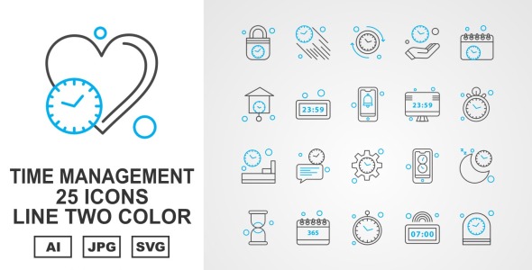 Набор иконок на тему number