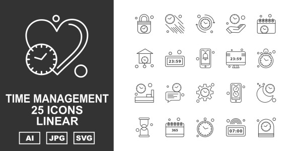 Набор иконок на тему number